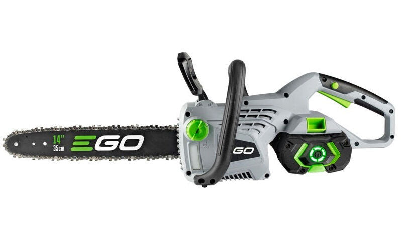 Ego CS1411E chain saw side view